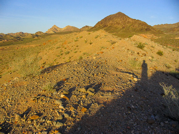 Nevada landscape near Moapa Valley.